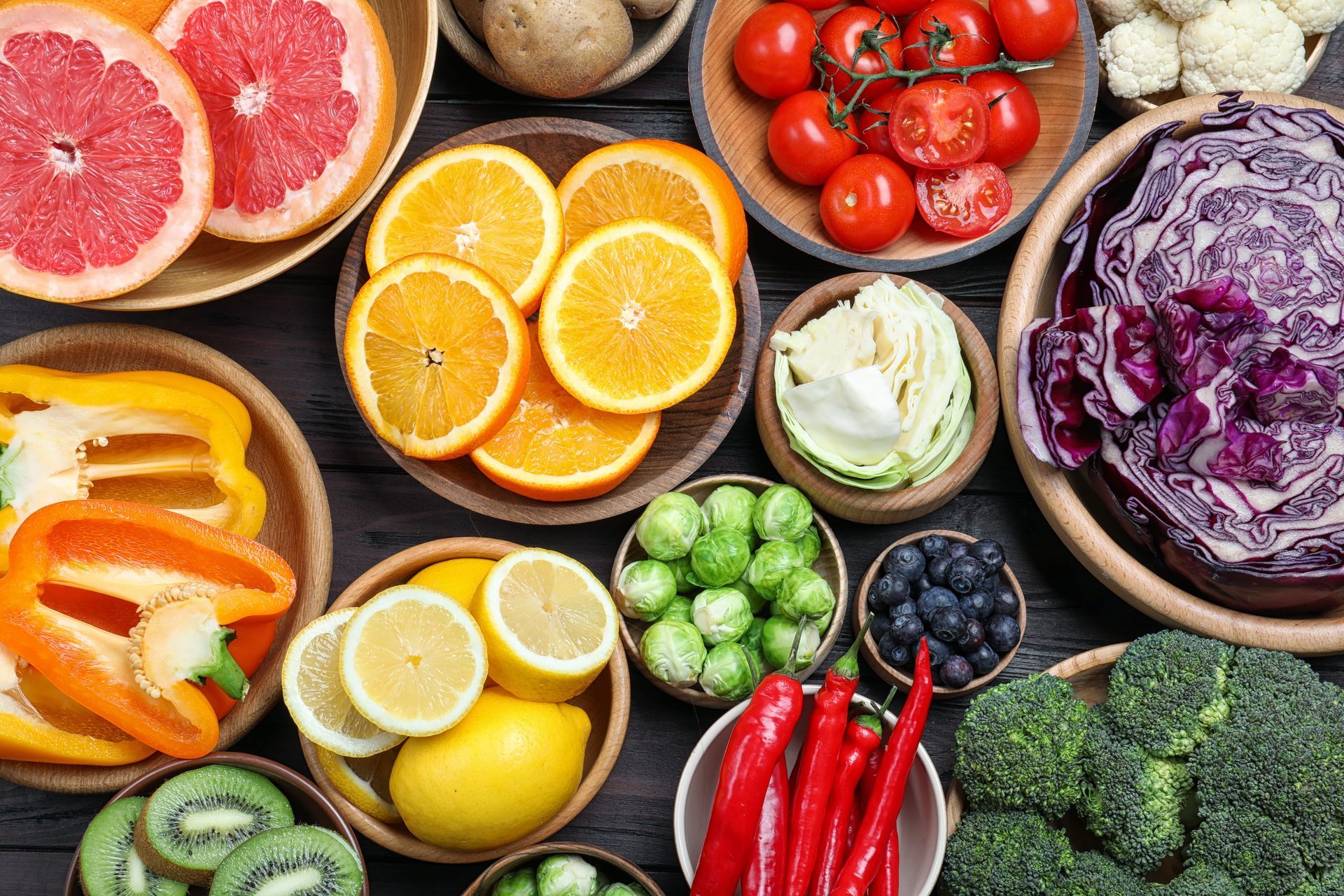 Benefícios das vitaminas C e D
