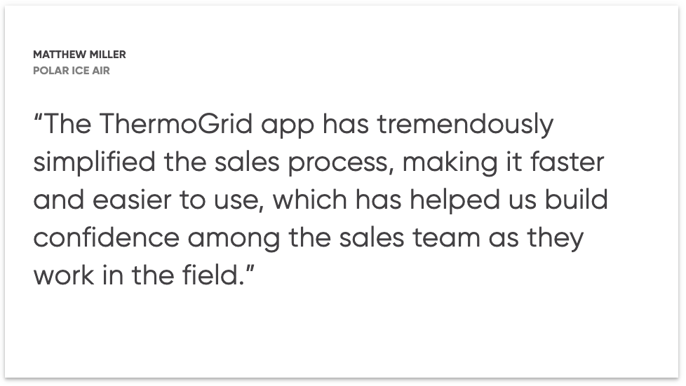Real contractor success stories powered by ThermoGrid’s solutions.