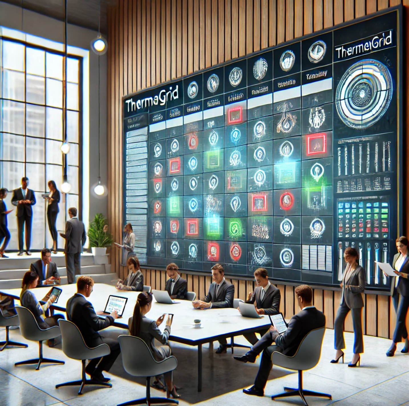 ThermoGrid boosts productivity by automating business processes.