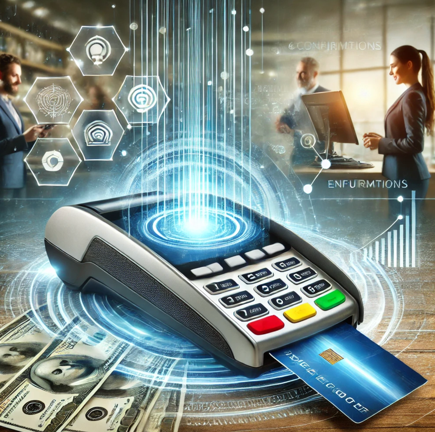 Secure and efficient payment processing for contractors.
