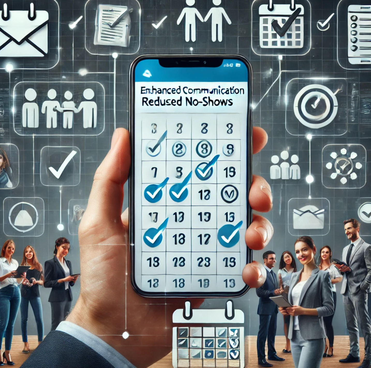 Reduce missed appointments with ThermoGrid’s automated reminders.