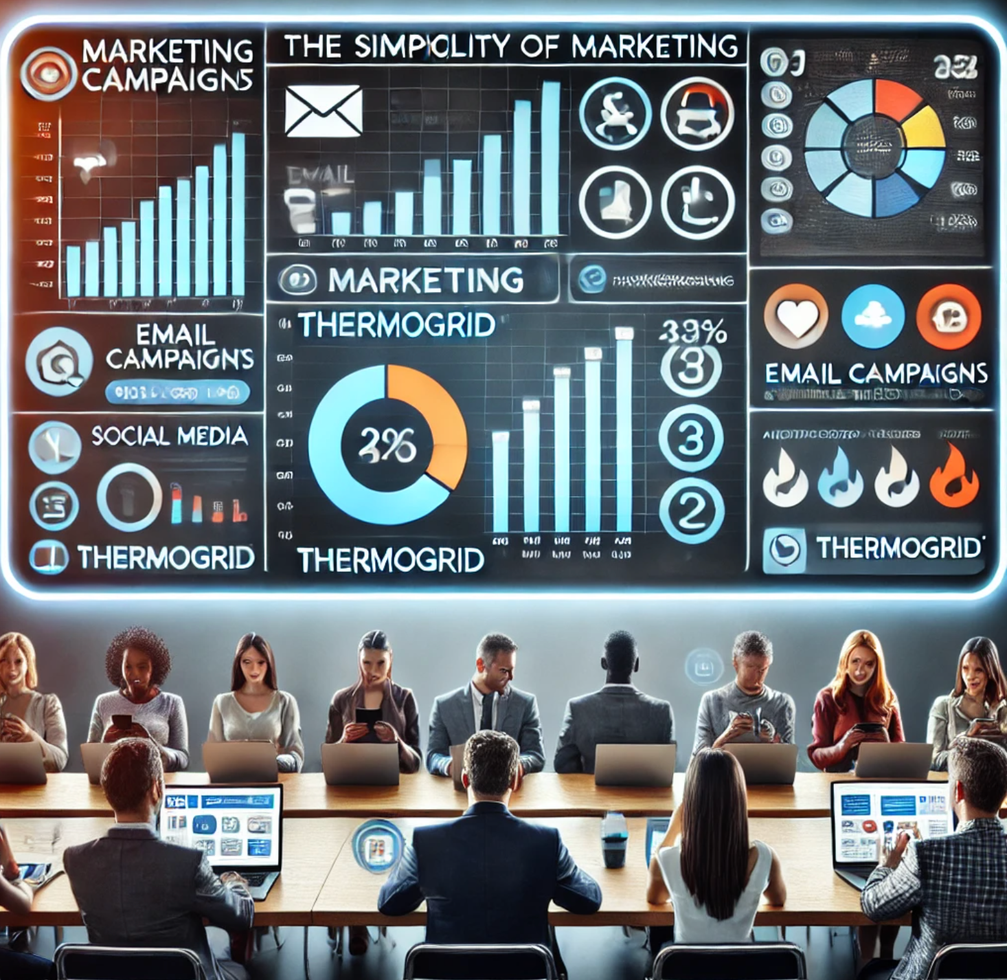 Simplify lead generation and customer retention with ThermoGrid’s marketing tools.