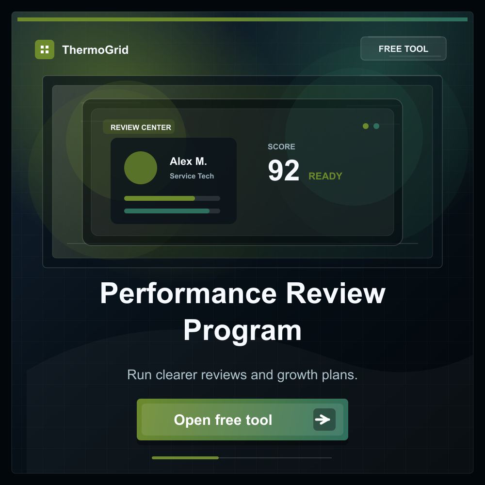 Take the emotion out of performance reviews with this easy to use program.