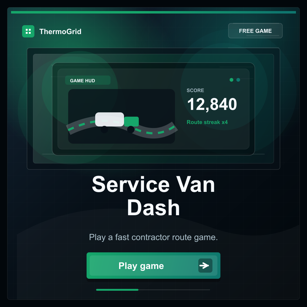 Have fun as a technician completing service calls. 