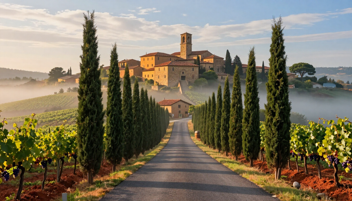 Tuscan countryside near Florence
