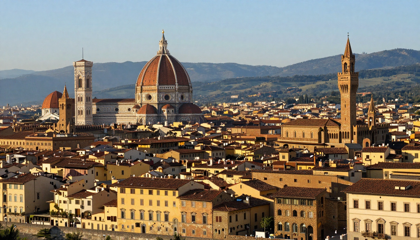 Florence vs Siena: Tuscan city views and architecture