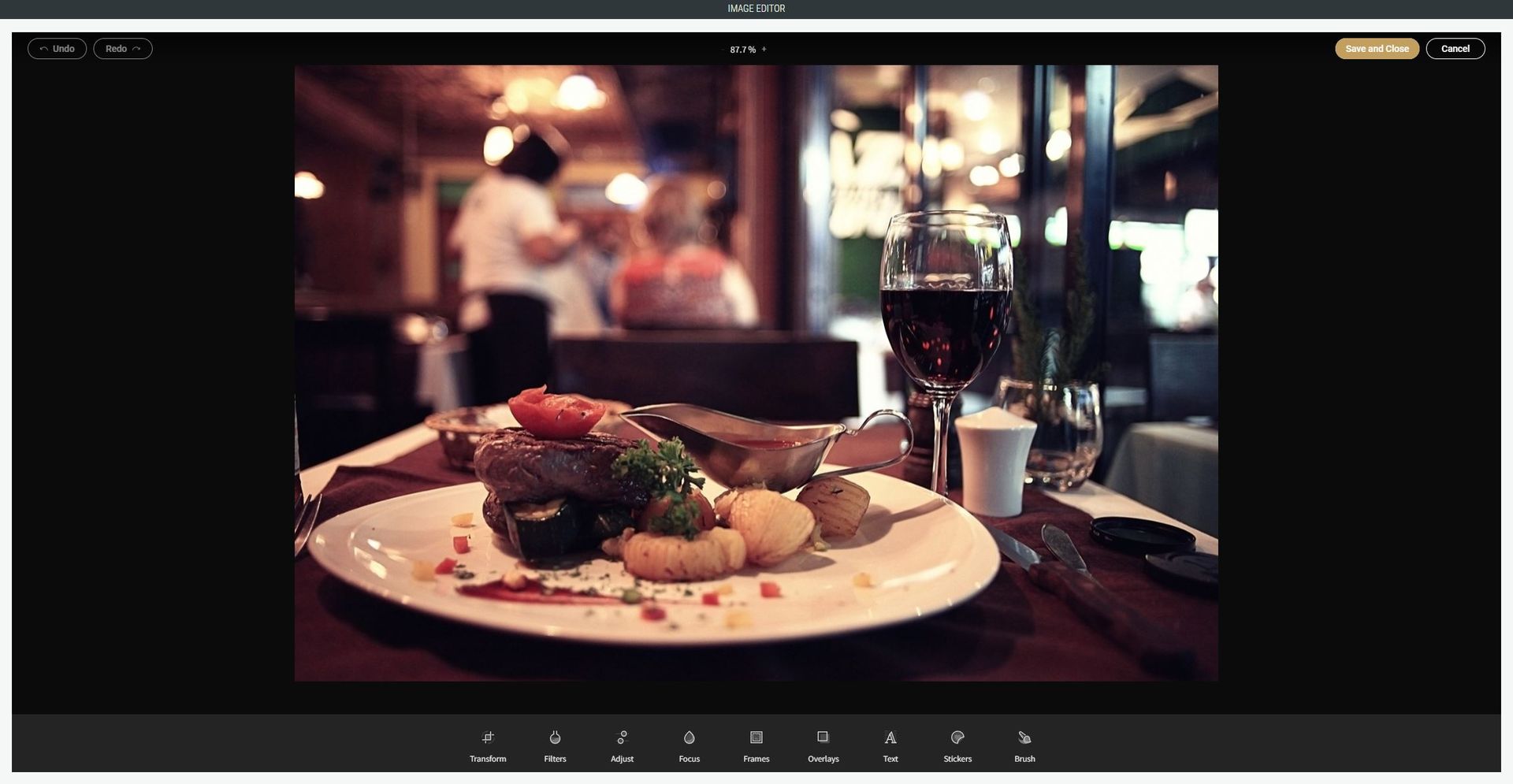 The new NEKO360 Image Editor features.