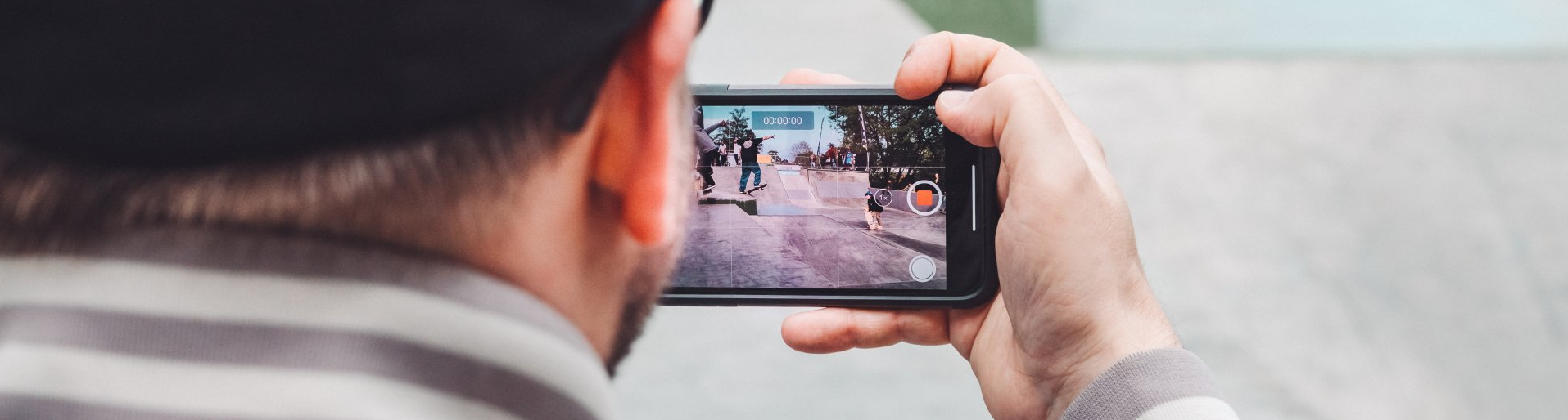 Mad videoing skateboarders
