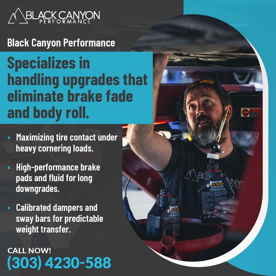 eliminate brake fade and body roll