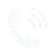 Faint white circular logo on a light background