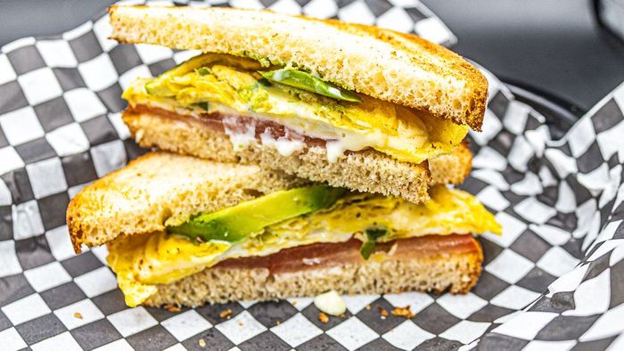 breakfast sandwich