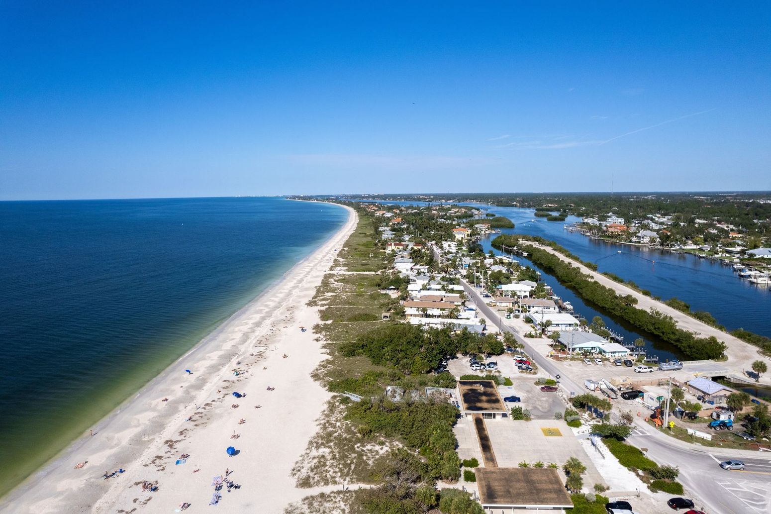 aerial view of Nokomis-Venice beach