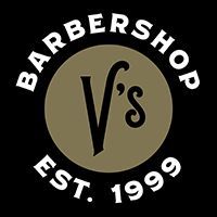 V's Barbershop logo