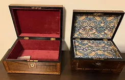Walnut Table Boxes Interiors