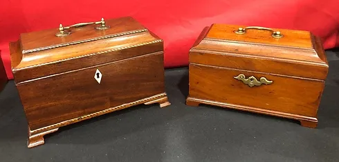 Stunning Chippendale Tea Box