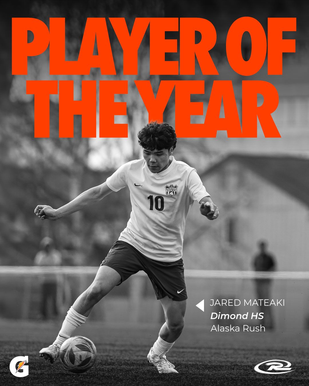 A poster for a gatorade player of the year