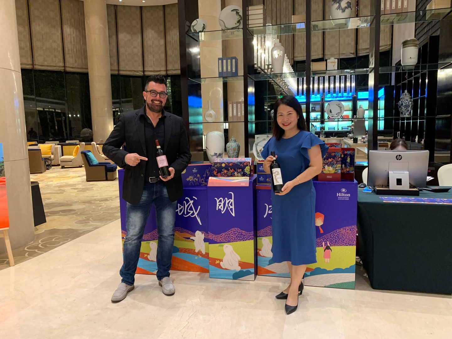 Marco Facchini e Rita Jia