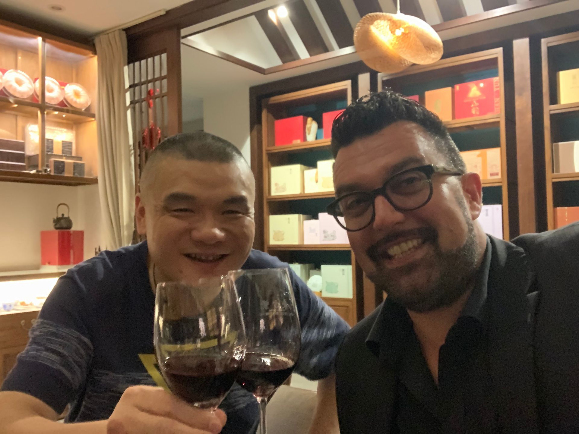 Marco Facchini e Luo Ma