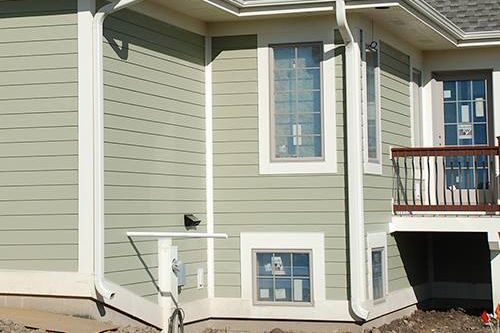 Green siding