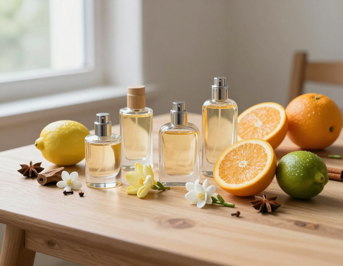 Guía visual de familias olfativas para elegir un perfume