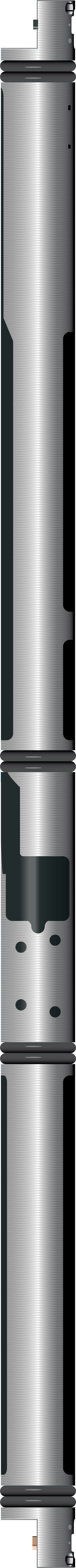 A close up of a stainless steel texture on a white background.