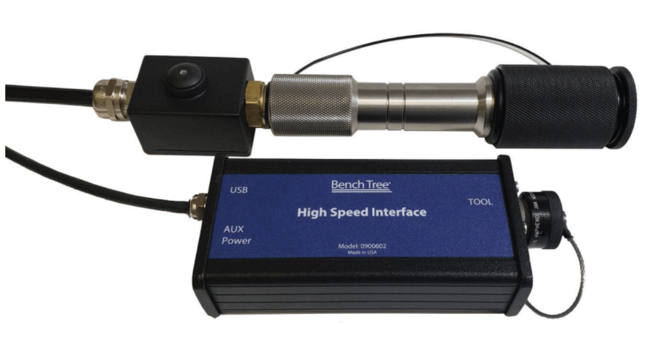 A high speed interface with a microphone attached to it