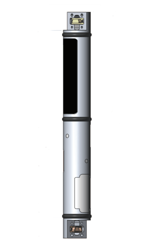 A drawing of a device that looks like a pen