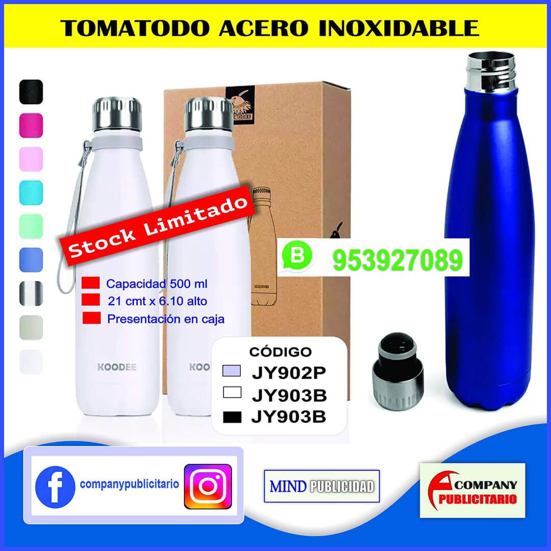 Company Publicitario tomatodo acero inoxidable