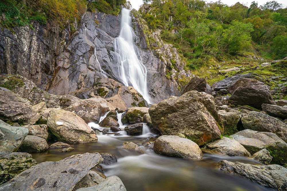 Aber Falls Path 