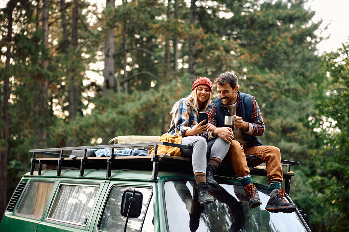 Preparing Morning, Noon, and Night when camping