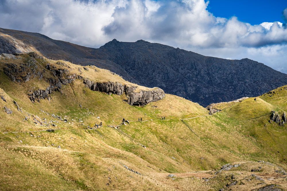 Pyg track at Pen y Pass