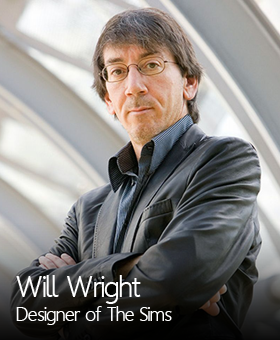A picture of will wright designer of the sims