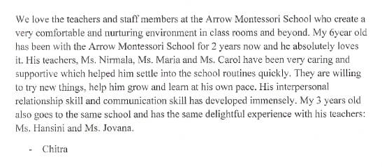 Client Testimonial