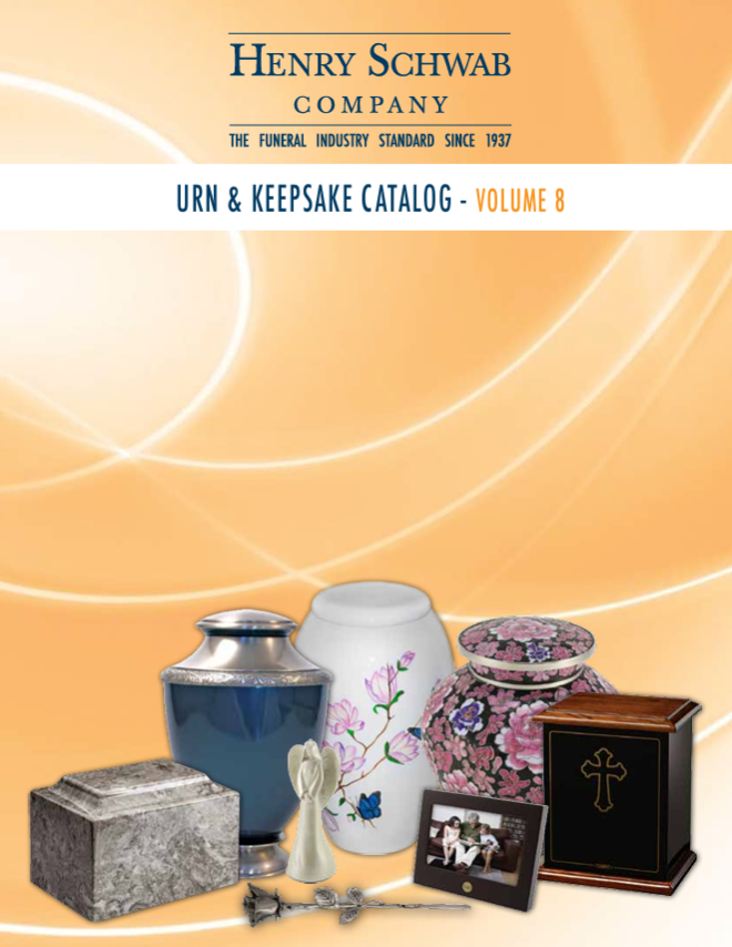 henry schwab company urn and keepsake catalog volume 8