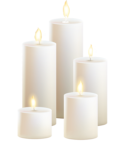 tribute candles