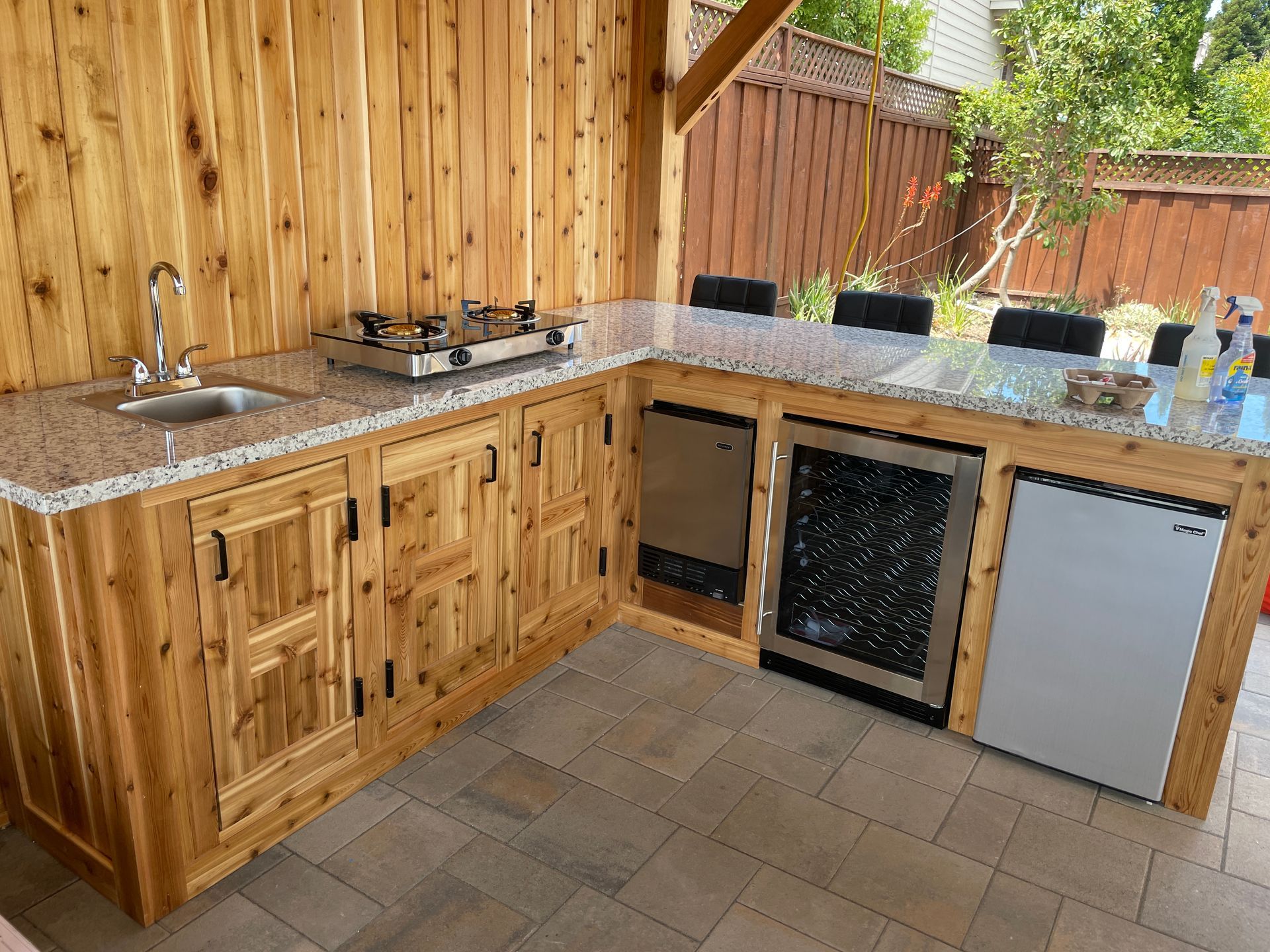 Pavilion kitchen