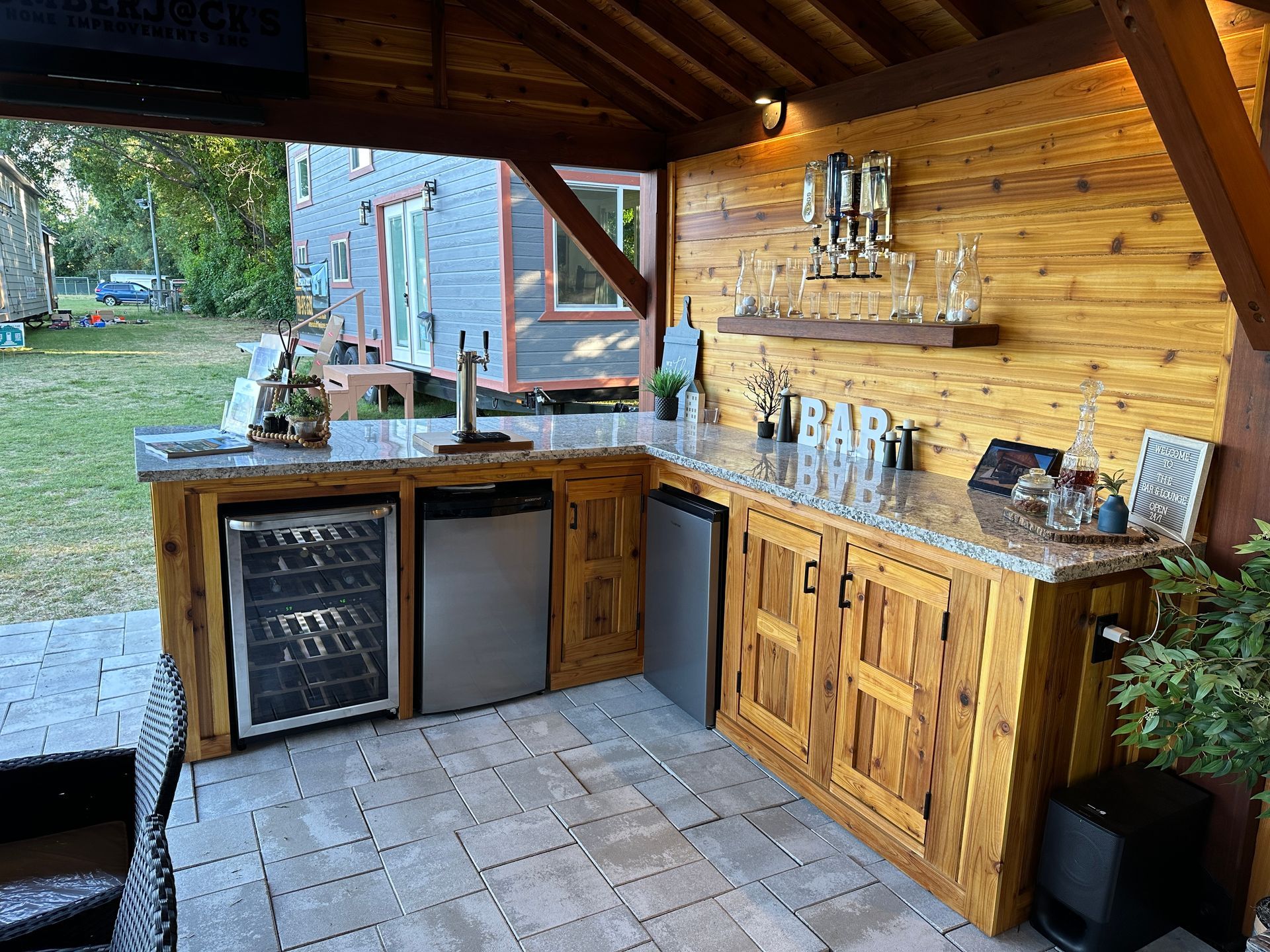 Pavilion kitchen