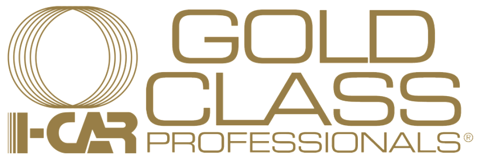 The gold class for professionals logo is a gold colored logo on a white background.