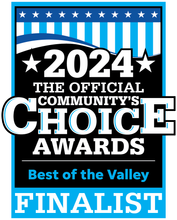 2024 Community's Choice Awards Best of the Valley Finalist badge