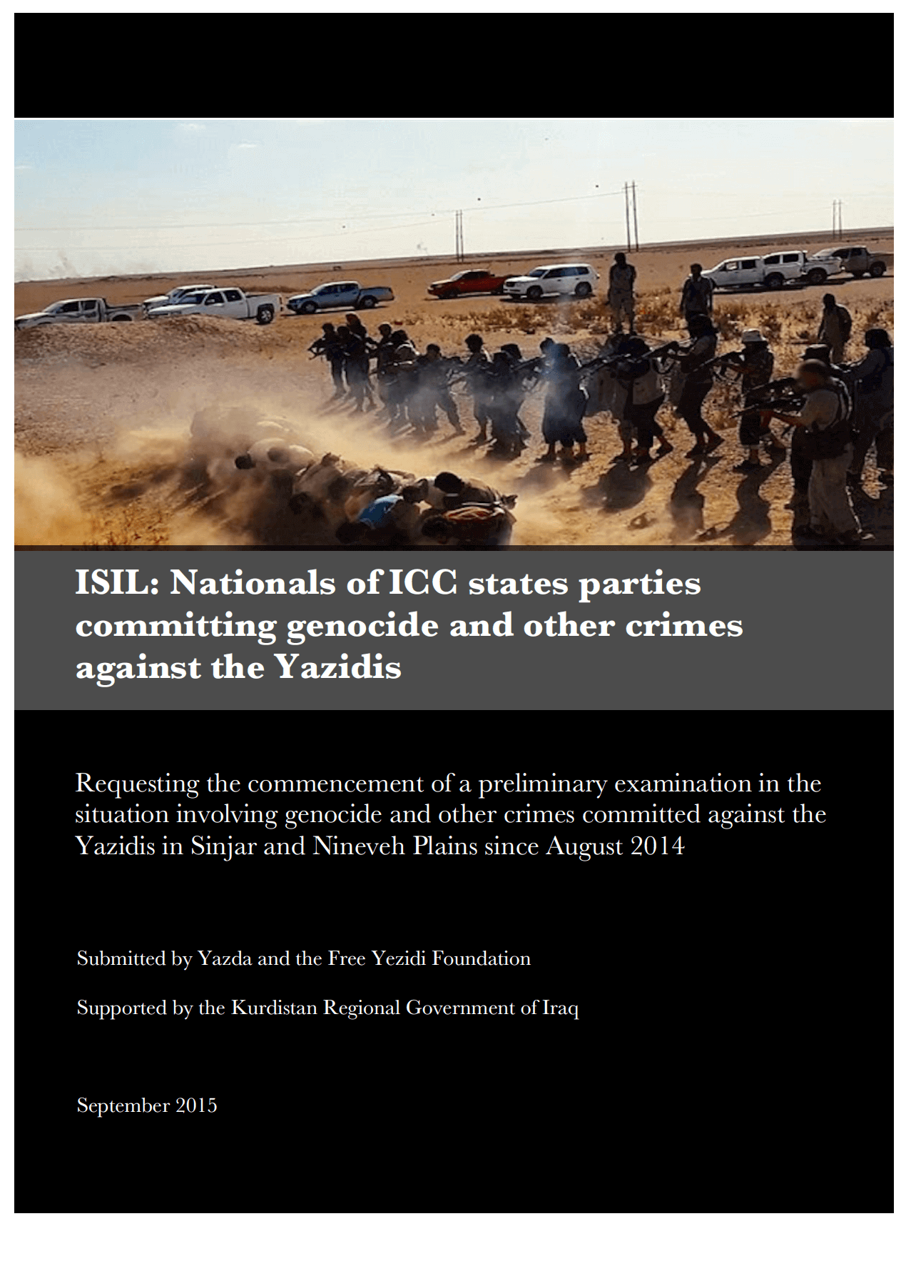 Shooting, execution, Da'esh, Iraq