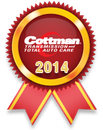 2014 Customer Service Award | Cottman Transmission and Total Auto Care