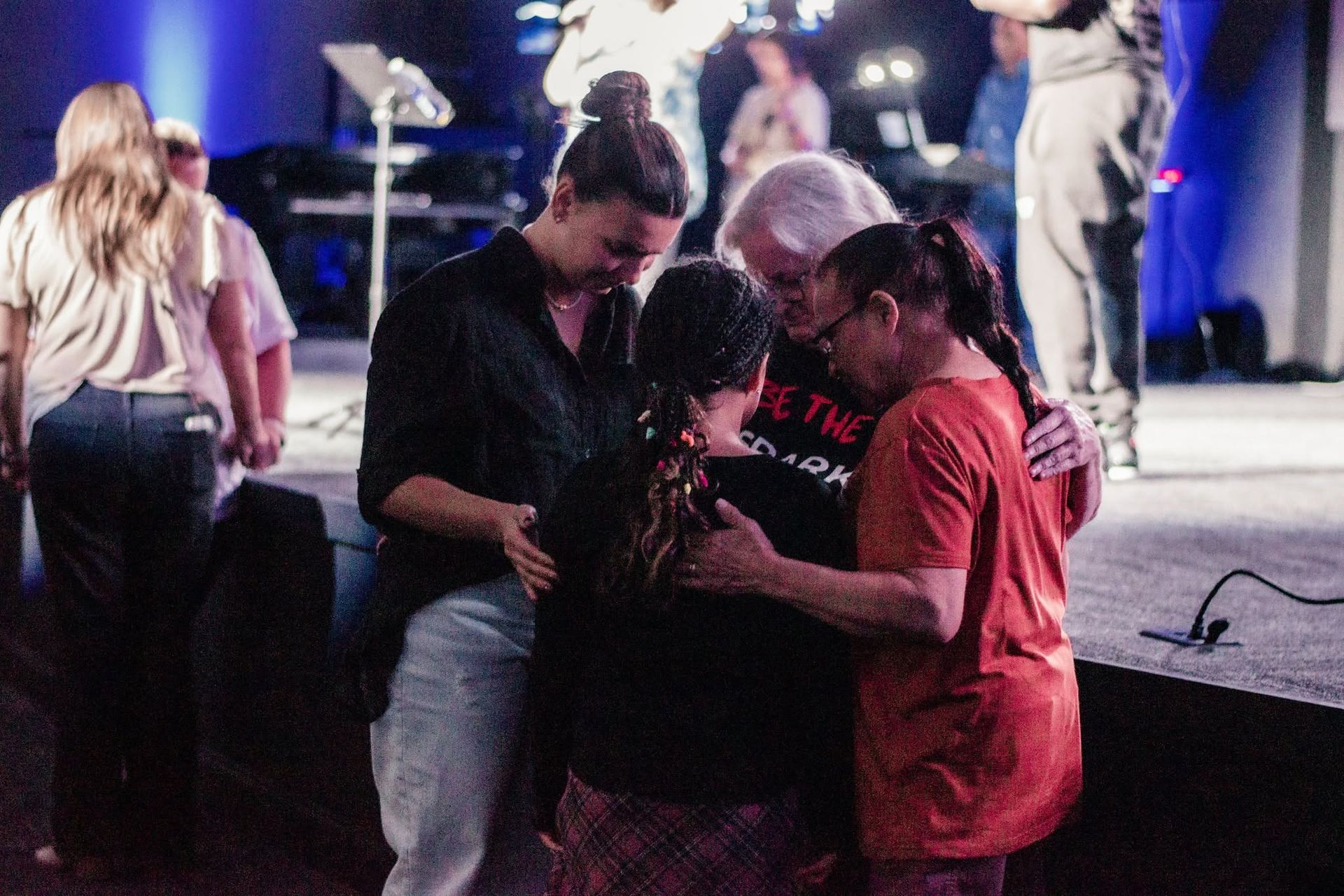 WORK AS IF IT ALL DEPENDS ON US, PRAY AS IF IT ALL DEPENDS ON GOD.