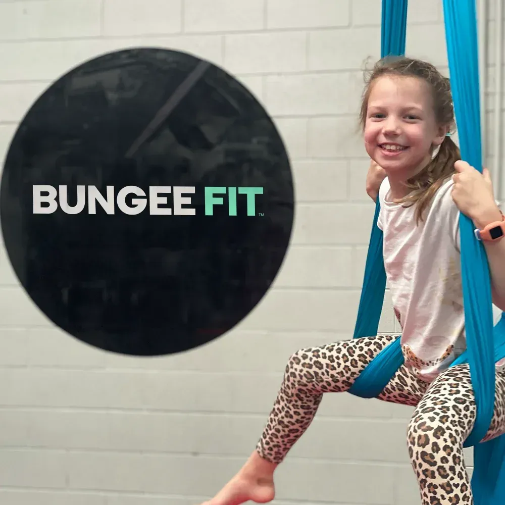 bungee fitness, birthday party, group fitness, gym, bungeefit, bungee fitness franchise, aerial, silk, hoop, trapeze, aerial