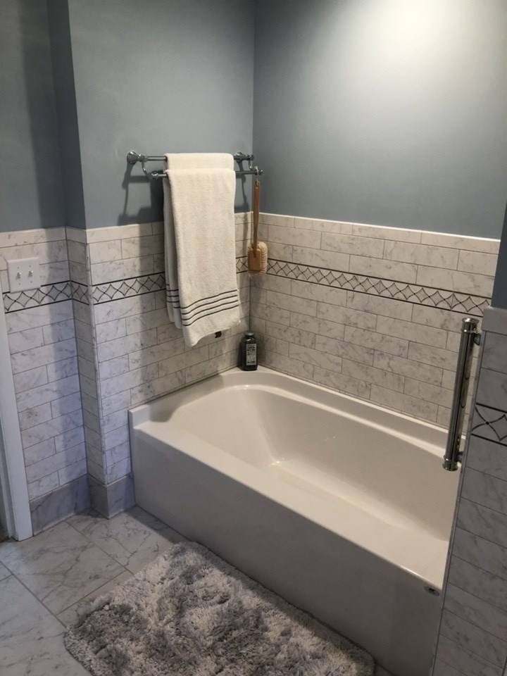 Bathtub with Towel — Mansfield, OH — Zara Construction, Inc.