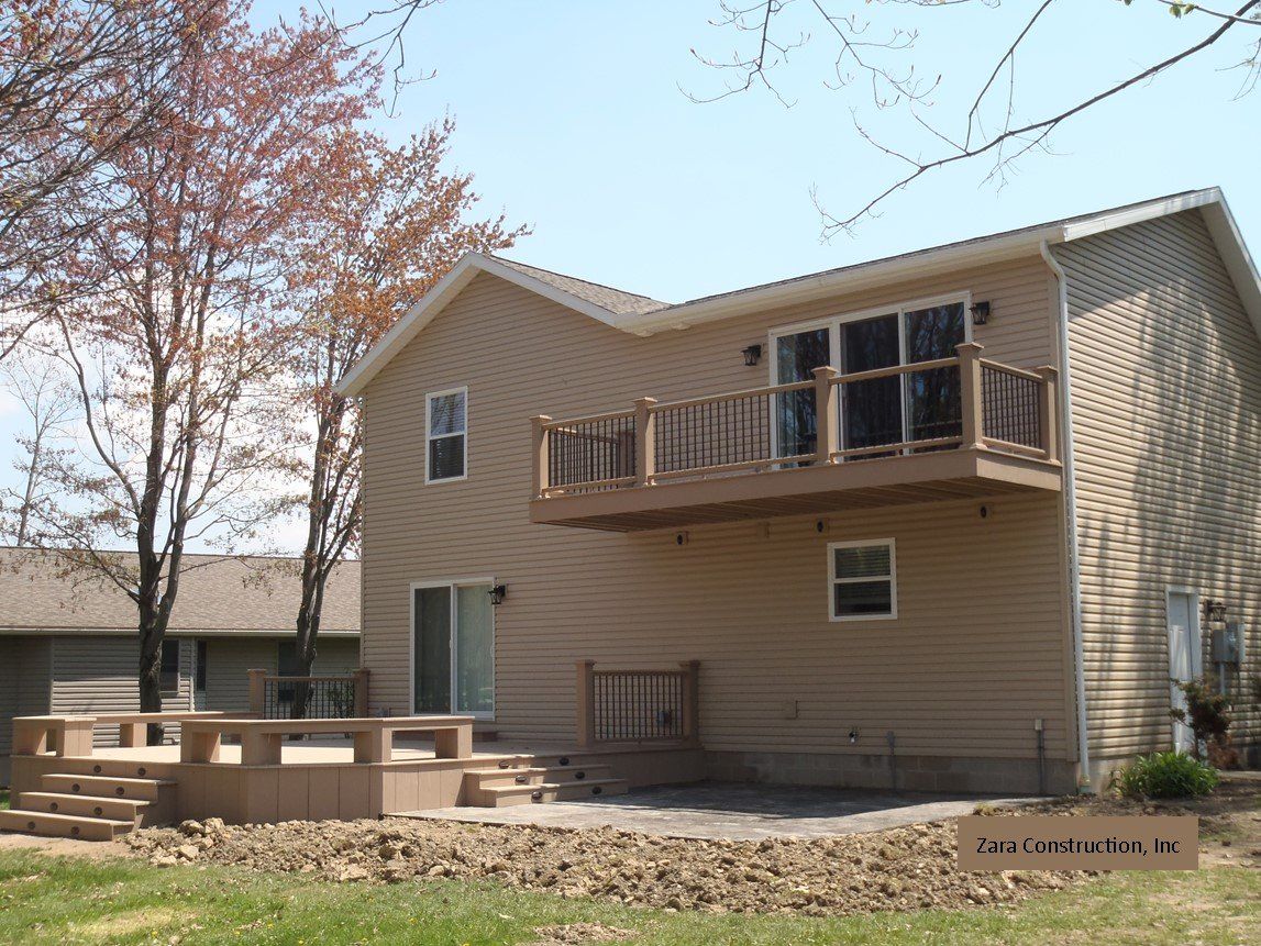 House with Balcony — Mansfield, OH — Zara Construction, Inc.