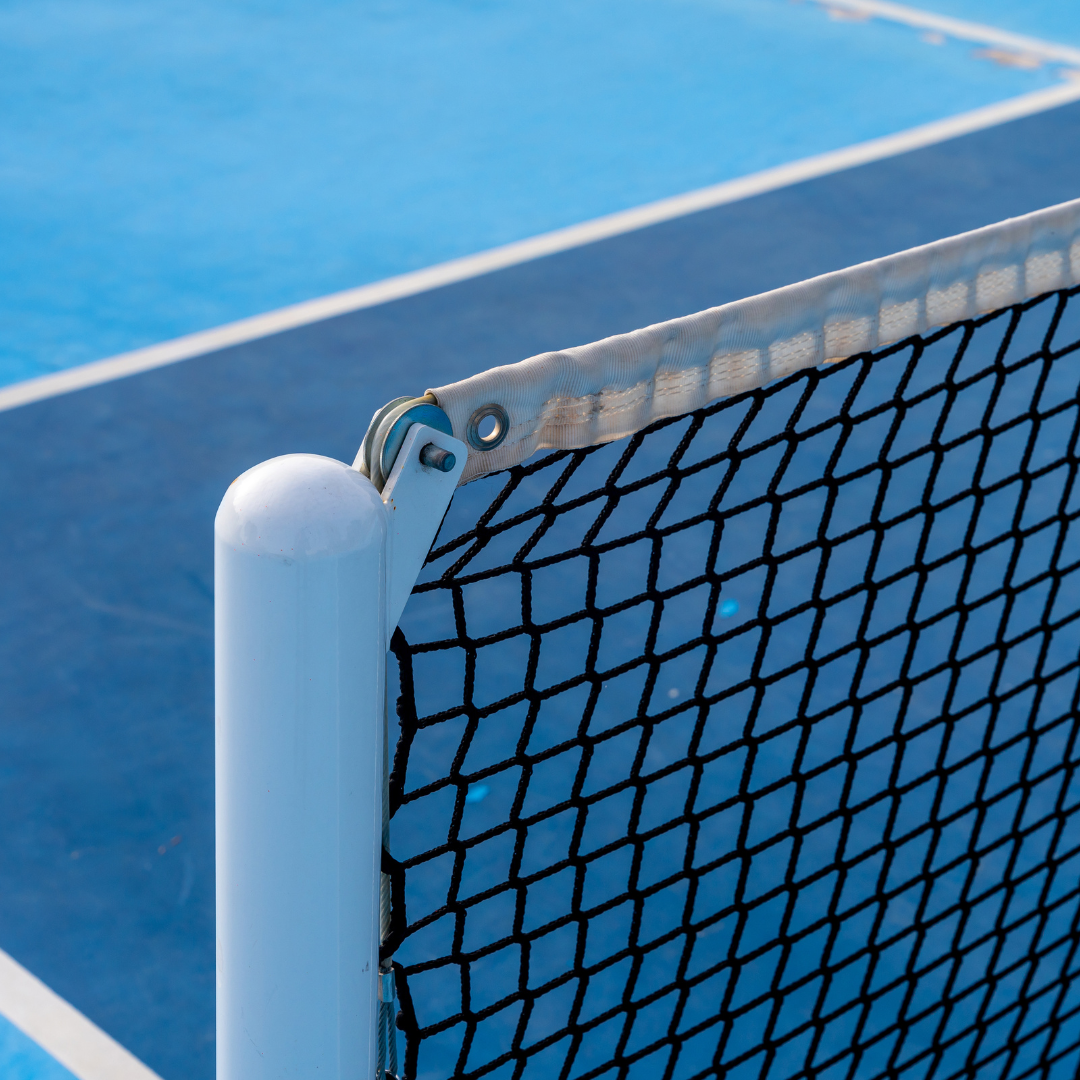 Pickleball and tennis net