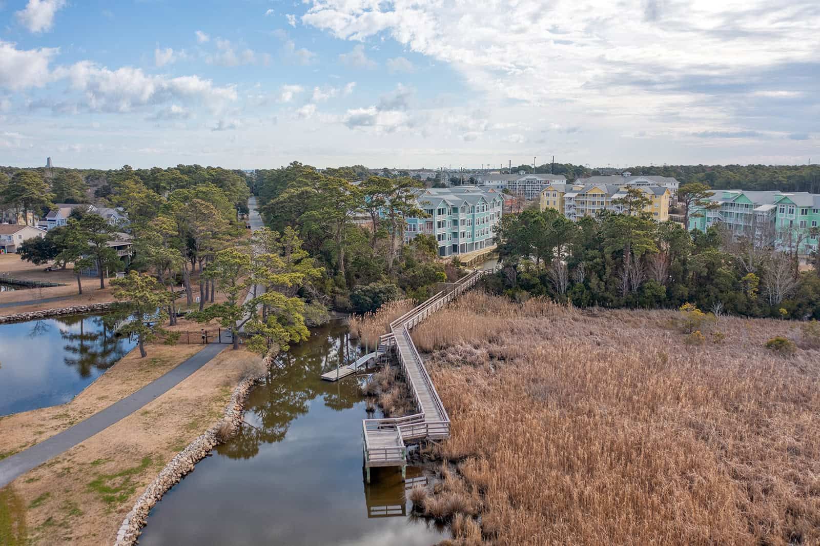 Soundfront luxury condominiums at Hamilton Cay Reserve in Kill Devil Hills, Outer Banks