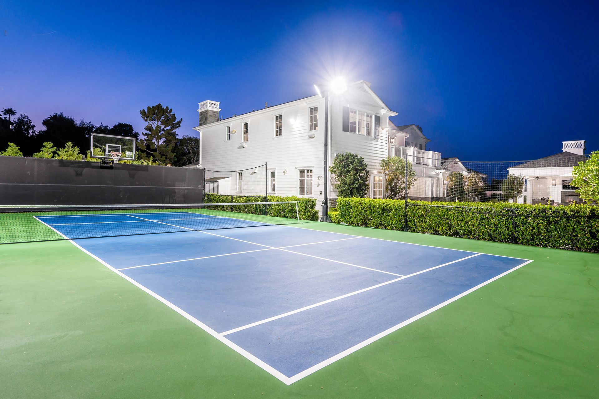 Tennis court in a new construction home | Adelaide, AU - Boag Construction Tennis court in a new construction home | Adelaide, AU - Boag Construction
