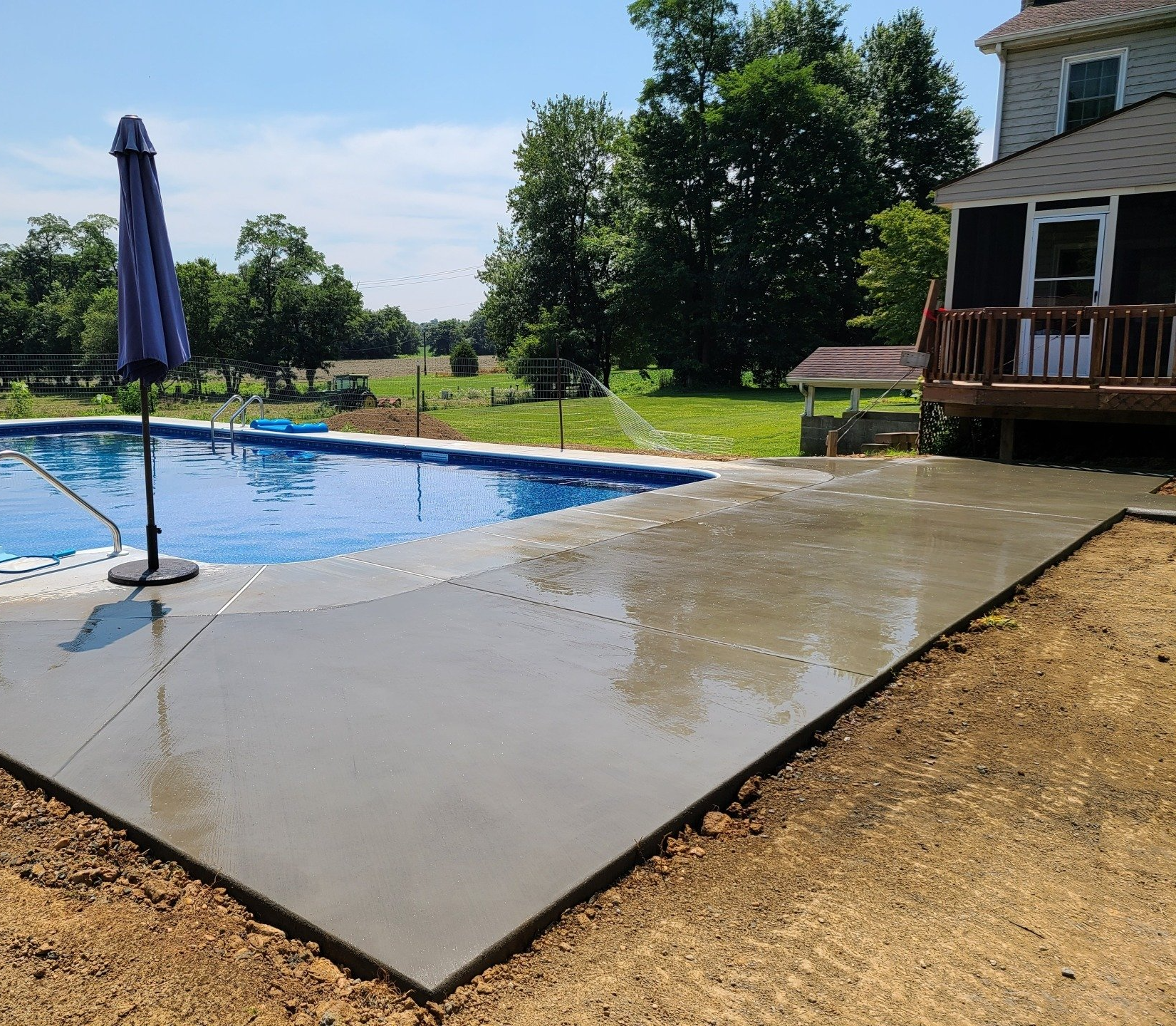 Concrete Driveway — Providence, PA — Migala Masonry & Design