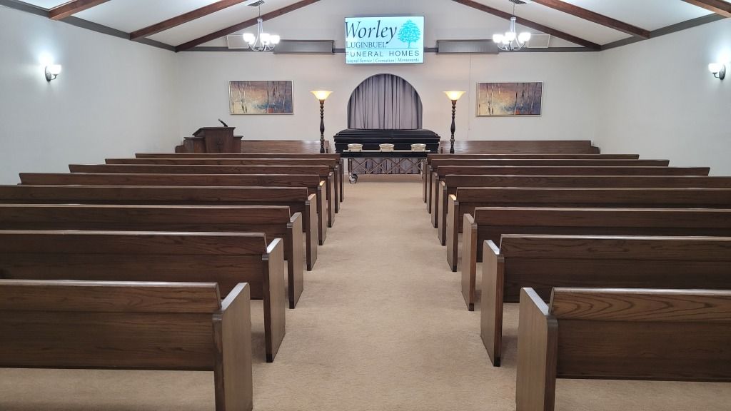 Virtual Tour | Worley-Luginbuel Funeral Home